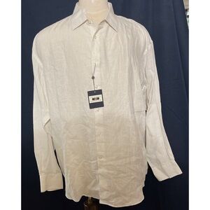 NEW Joseph Abboud 100% Cotton Long Sleeve Shirt Size 2X **NWT**